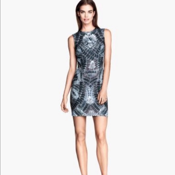 H&M Gemstone/ Diamond Print Sleeveless Dress - Picture 1 of 9
